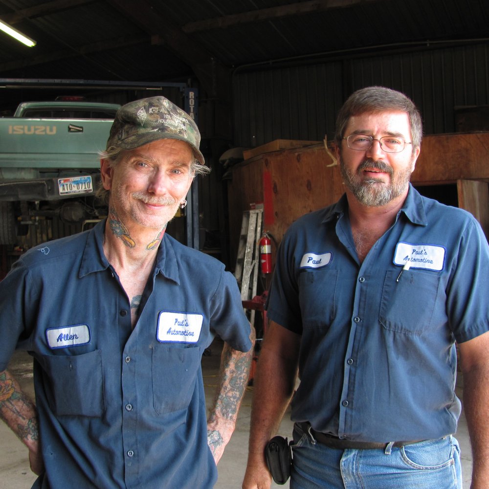Paul's Automotive - L-R....Allen, mechanic & owner, Paul of Pauls' Automotive. - Auto Repair Near Me - Mesquite, Texas