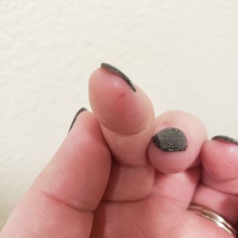 Cuccio Nails - My fingertip hurt for days, after Tony drew blood during my manicure. - Nail Salons Near Me - Los Angeles, California
