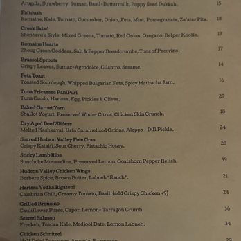 Lola - Menu - Mediterranean Near Me - Great Neck, New York