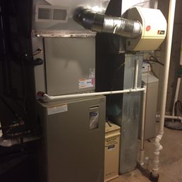 new coil and custom fitting plenum