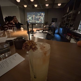 Buoy Bar - Mocktail -- with ginger pineapple honey yuzu! - Korean Near Me - San Francisco, California
