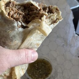 Carne Asada burrito no rice