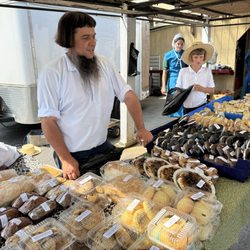 Belleville Livestock Market - Amish stand