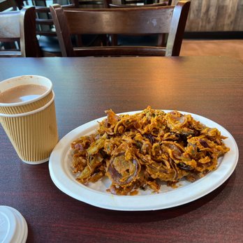 Cafe Tazza - Onion Pakora - Bakeries Near Me - Dublin, California Cafe Tazza - Onion Pakora - Bakeries Near Me - Dublin, California