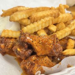A & D Buffalos - 6pc combo - medium lemon pepper