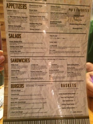 Menu photo 5 Pins Bar & Grille Drummond Island, MI