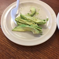 La Trailita Taqueria - Avocado on the side.