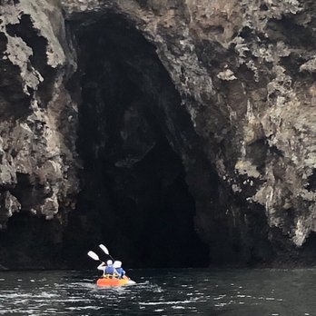 Sail Channel Islands - Entering the painted cave, the 4th largest sea cave in the world - Sailing Near Me - Oxnard, California