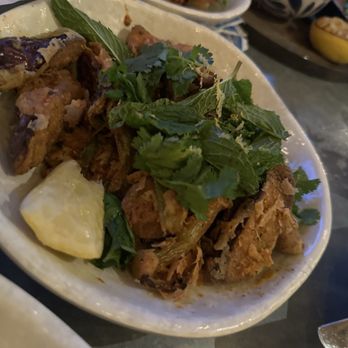 The Toasted Coconut - Crispy Eggplant - New American Near Me - Houston, Texas The Toasted Coconut - Crispy Eggplant - New American Near Me - Houston, Texas
