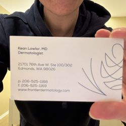Frontier Dermatology - Business Card