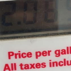 The low gas prices