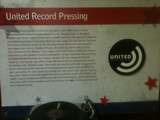United Record Pressing by null