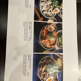 Toyori - Menu - Ramen Near Me - Houston, Texas