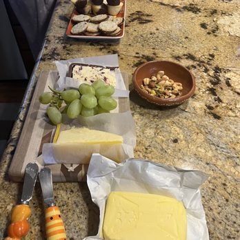 Simplicity - Made our own party with cheeses from store. - Cheese Shops Near Me - Lancaster, California