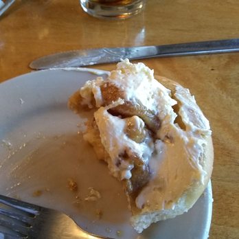 Old Mill Restaurant & Crackerbarrel Pub & Lounge - Half of my pecan roll. Delicious!!!! - New American Near Me - Westminster, Massachusetts Old Mill Restaurant & Crackerbarrel Pub & Lounge - Half of my pecan roll. Delicious!!!! - New American Near Me - Westminster, Massachusetts