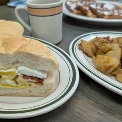 Family Corner Restaurant - Bacon Egg and Cheese