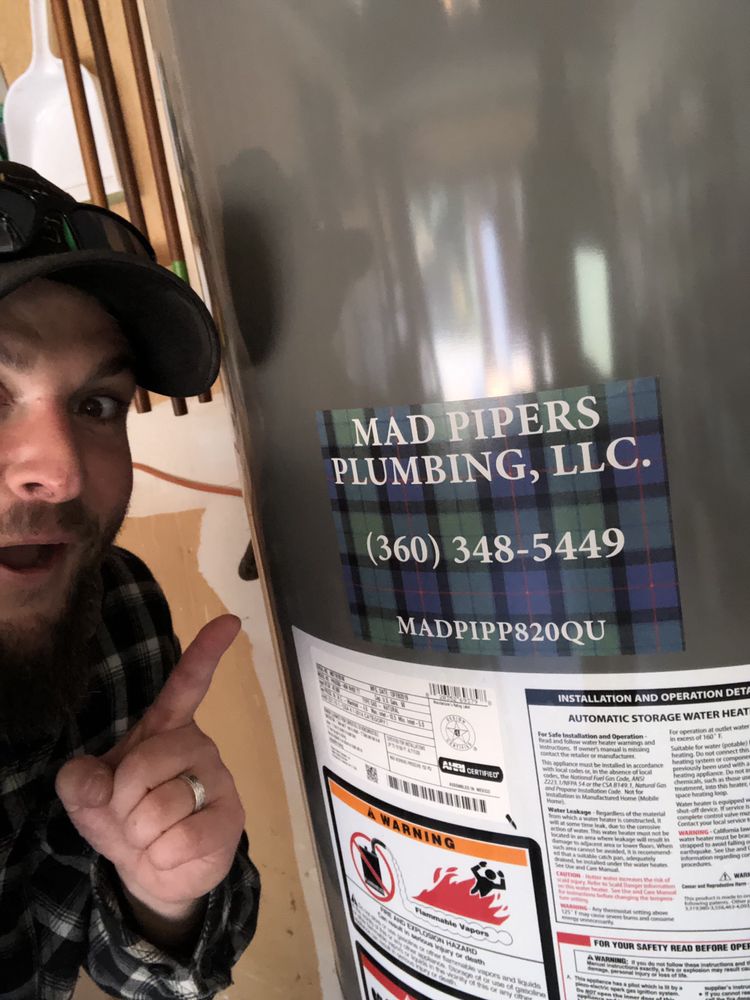 Slide of Mad Pipers Plumbing