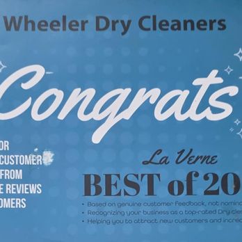 Wheeler Dry Cleaners - Laundry Services Near Me - La Verne, California Wheeler Dry Cleaners - Laundry Services Near Me - La Verne, California