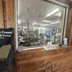Patches Family Creamery - Watch them process the milk.