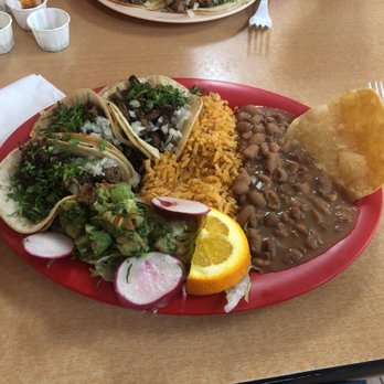 Taco Padre - Three tacos combo - Mexican Near Me - Newhall, California