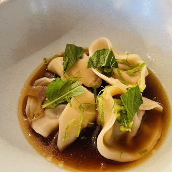 Uchibā Austin - Pho wagyu beef dumplings - Cocktail Bars Near Me - Austin, Texas