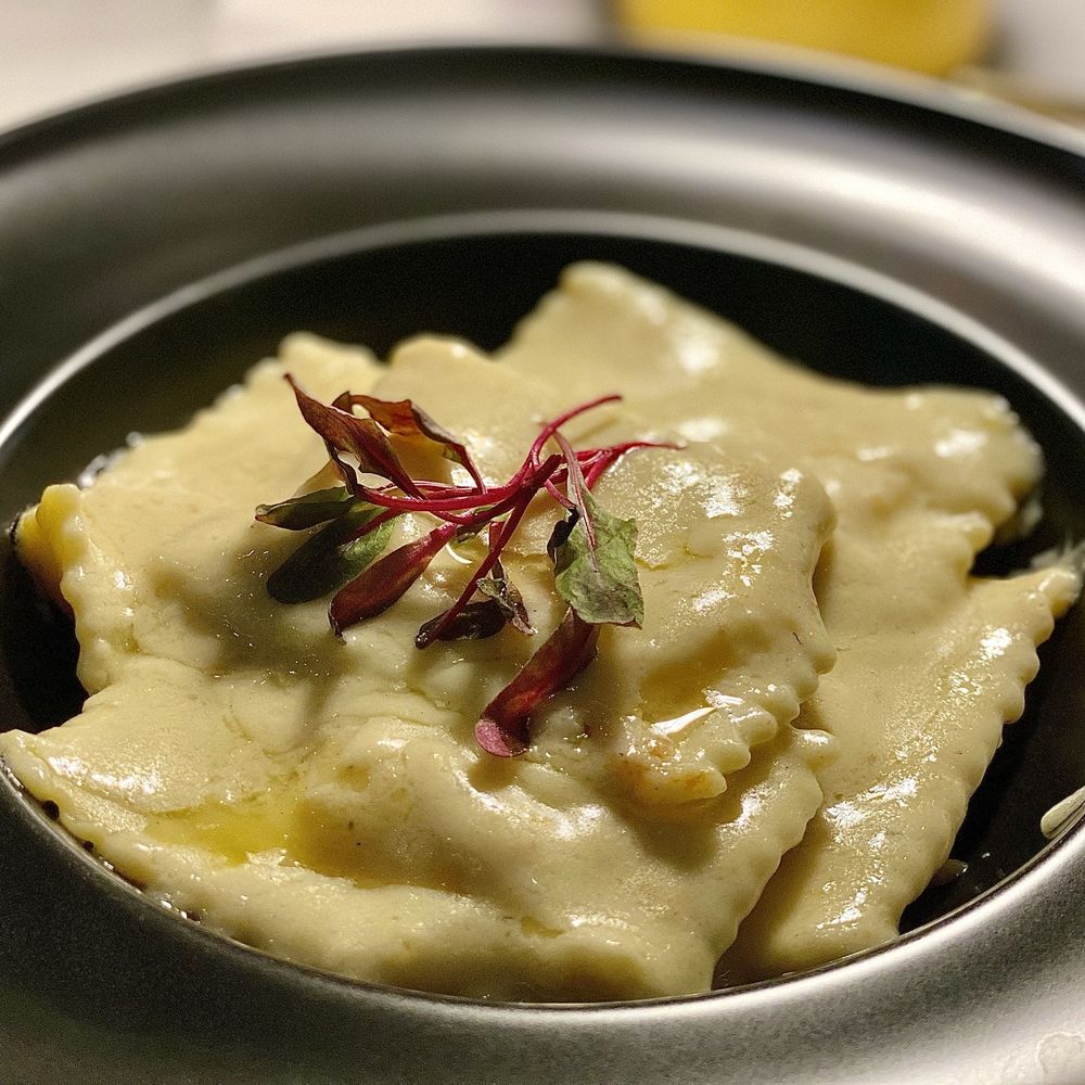 Rosalia's Kitchen - Pear and Ricotta Ravioli Quattro Formaggi 10! - Italian Near Me - Miramar, Florida