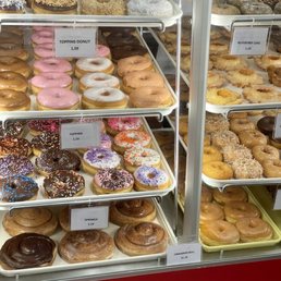 a variety of donuts