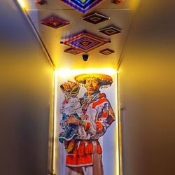 Xecora Gastronomia Urbana - Huichol painting