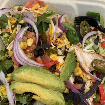 McAlister's Deli - Southwest Chicken & Avocado Salad- this was a HALF size!! - Delis Near Me - Carmel, Indiana McAlister's Deli - Southwest Chicken & Avocado Salad- this was a HALF size!! - Delis Near Me - Carmel, Indiana