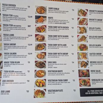 Gorée Cuisine - Menu - Senegalese Near Me - Chicago, Illinois Gorée Cuisine - Menu - Senegalese Near Me - Chicago, Illinois