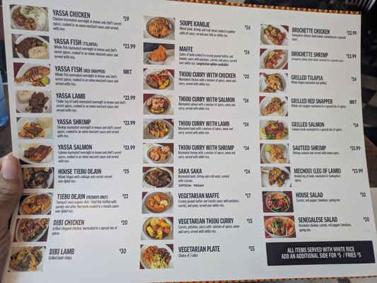 Menu photo 1 Gorée Cuisine Chicago, IL