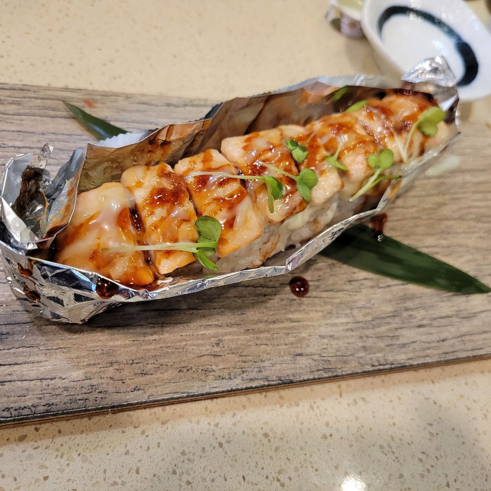 Hashi Gawa - Lion King baked roll - Japanese Near Me - Alameda, California Hashi Gawa - Lion King baked roll - Japanese Near Me - Alameda, California