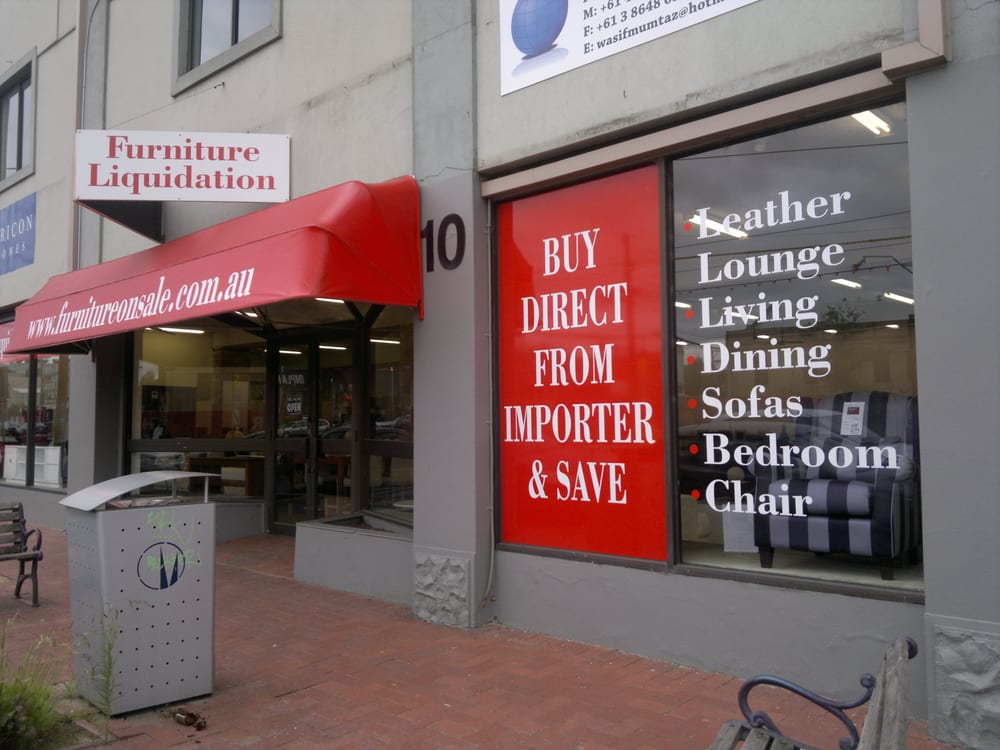 FURNITURE LIQUIDATION CENTRE Updated August 2024 10 Lygon St