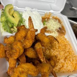 Tacos el Gallo - Camarones Empanizados/Breaded Shrip