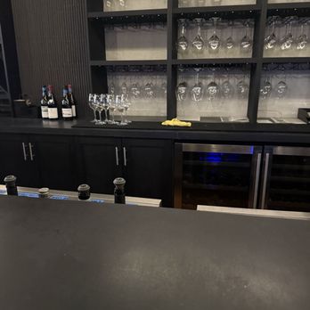 Echelon Wine Bar - Wineglasses display - Wine Bars Near Me - Richmond, Virginia