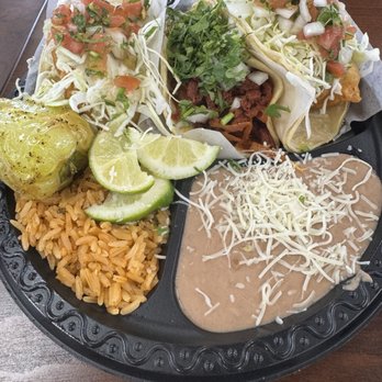 Taco Nazo - 3 taco combo. So much food and so good! We enjoyed the pepper too. - Mexican Near Me - Santa Ana, California Taco Nazo - 3 taco combo. So much food and so good! We enjoyed the pepper too. - Mexican Near Me - Santa Ana, California
