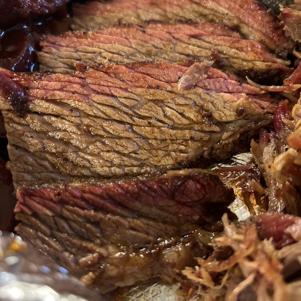 BMan's BBQ - BRISKET! Sliced is the only way. - Barbeque Near Me - Sedalia, Colorado BMan's BBQ - BRISKET! Sliced is the only way. - Barbeque Near Me - Sedalia, Colorado
