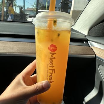 Meet Fresh - Mango Passion Fruit Green Tea - Desserts Near Me - Chandler, Arizona Meet Fresh - Mango Passion Fruit Green Tea - Desserts Near Me - Chandler, Arizona