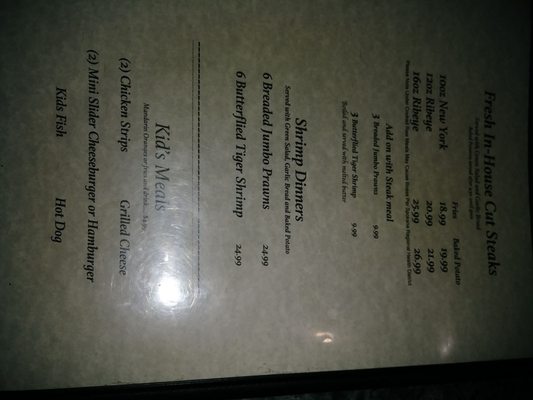 Menu photo 5 Salty Dog Eatery Deer Park, WA