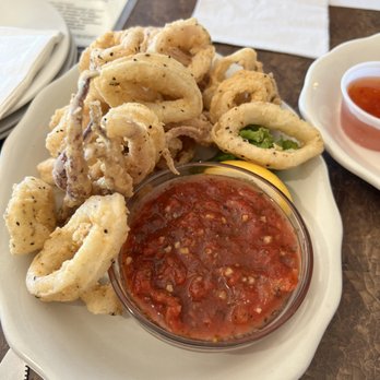 The Net By George - calamari and marinara - Seafood Near Me - Flagler Beach, Florida The Net By George - calamari and marinara - Seafood Near Me - Flagler Beach, Florida