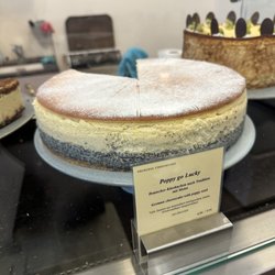 Princess Cheesecake - 3.8.23 German poppy seed cheesecake..tasted interesting