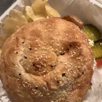 The Spinning Gyro - The Vegan Gyro Sandwich on Turkish bread - Turkish Near Me - Albany, New York