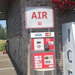 Speedway - $2 to use the air hose.