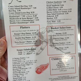 North Coney Island - Menu - American Near Me - Alpena, Michigan North Coney Island - Menu - American Near Me - Alpena, Michigan