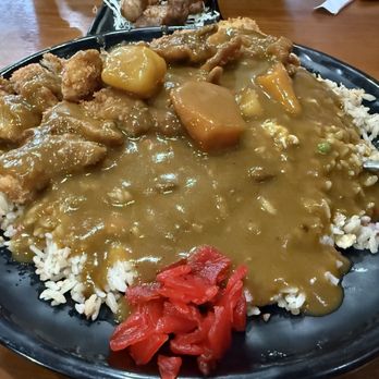Daiichi Ramen - 9/2025 Chicken Katsu Curry with fried rice - Ramen Near Me - Honolulu, Hawaii