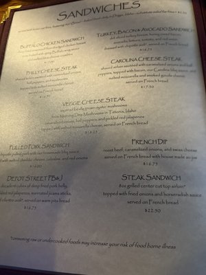 Menu photo 3 The Royal Wolf Driggs, ID Menu photo 3 The Royal Wolf Driggs, ID