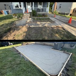 Olympic Cement - Prep job for a patio clean & done right