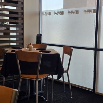 Wild Sushi & Ramen - Table in corner next to windows - Sushi Bars Near Me - Fort Worth, Texas Wild Sushi & Ramen - Table in corner next to windows - Sushi Bars Near Me - Fort Worth, Texas