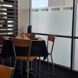 Wild Sushi & Ramen - Table in corner next to windows