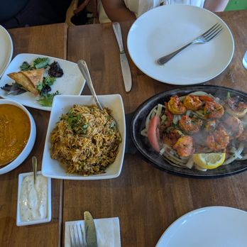 Curry Kingdom - Chicken tikka masala + lamb biryani+ shrimp tandoori - Indian Near Me - West Hollywood, California